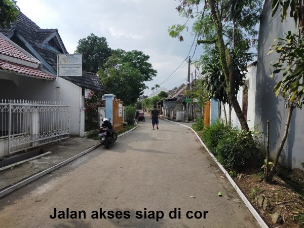 KERJA BAKTI PERSIAPAN COR PEMASANGAN BAJA RINGAN KERJA BAKTI PERSIAPAN COR PEMASANGAN BAJA RINGAN