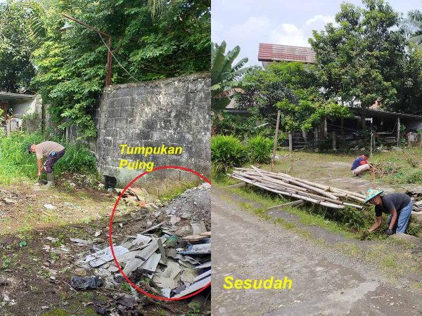 KERJA BAKTI SEKITAR MUSHOLLA KERJA BAKTI SEKITAR MUSHOLLA