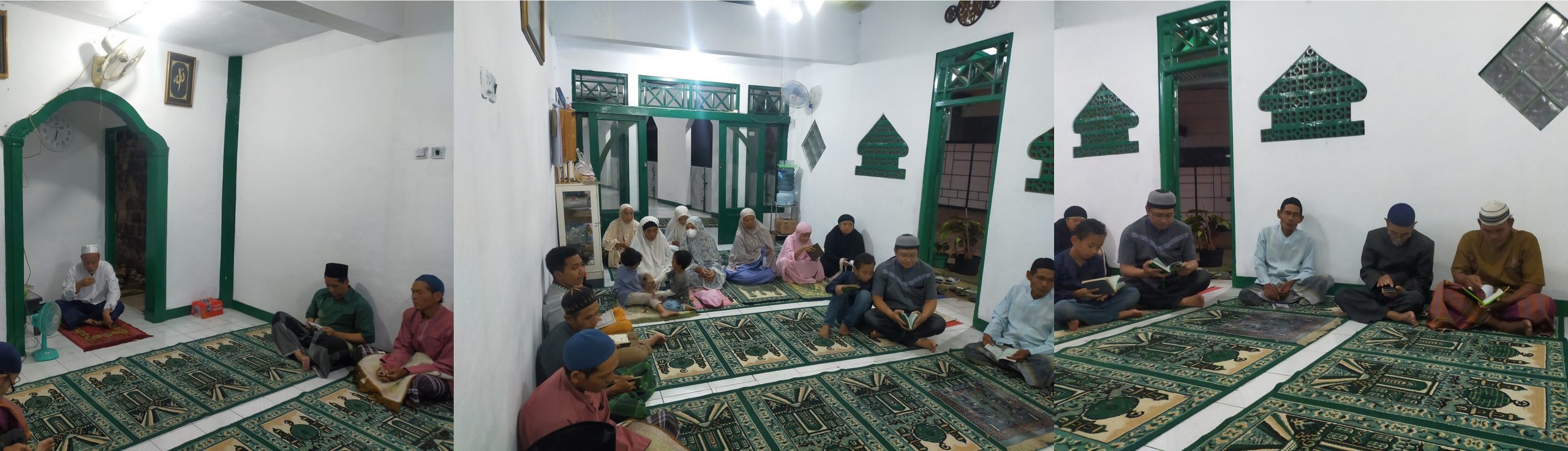 SUASANA MALAM NISFU SYABAN DI MUSHOLLA DARUSSALAM